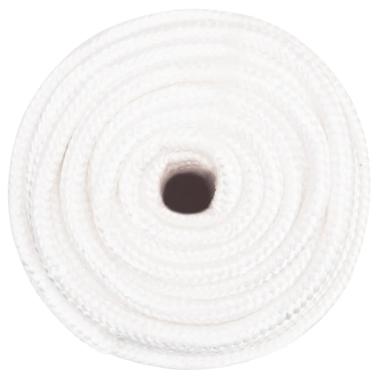 Vidaxl -Bootseil 18 mm 100 m Polypropylen Voll weiß