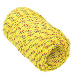 Vidaxl -Bootseil 2 mm 500 m Polypropylengelb - afbeelding 3