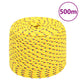 Vidaxl -Bootseil 6 mm 500 m Polypropylengelb