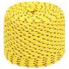 Vidaxl -Bootseil 10 mm 25 m Polypropylengelb