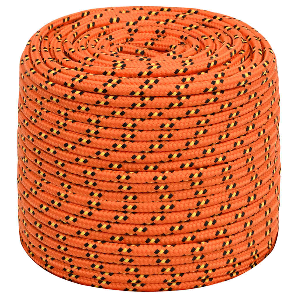 Vidaxl -Bootseil 6 mm 500 m Polypropylenorange