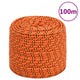 Vidaxl -Bootseil 8 mm 100 m Polypropylenorange