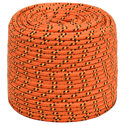 Vidaxl -Bootseil 8 mm 500 m Polypropylenorange