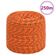 Vidaxl -Bootseil 10 mm 250 m Polypropylenorange