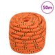 VIDAXL -Kofferchen 20 mm 50 m Polypropylen Oranje