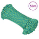 Vidaxl -Bootseil 3 mm 50 m Polypropylengrün