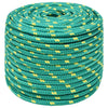 Vidaxl -Bootseil 12 mm 250 m Polypropylengrün