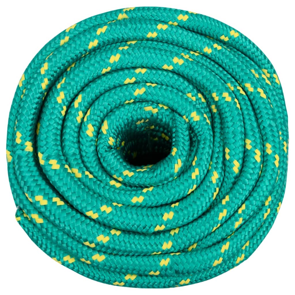 Vidaxl -Bootseil 16 mm 25 m Polypropylengrün