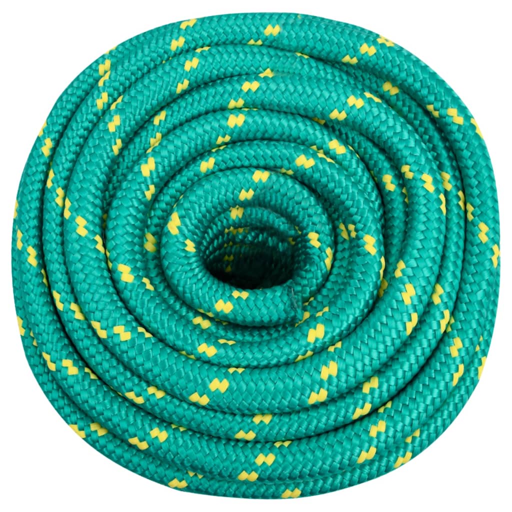 Vidaxl -Bootseil 20 mm 50 m Polypropylengrün