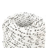 Vidaxl -Bootseil geflochten 2 mm x 250 m Polyesterweiß
