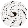 Vidaxl Werkouw 20 mm 25 m Polyester weiß