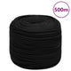 Vidaxl Werkouw 8 mm 500 m Polyesterschwarz