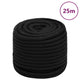 Vidaxl Werkouw 18 mm 25 m Polyesterschwarz