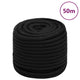 Vidaxl Werkouw 18 mm 50 m Polyesterschwarz