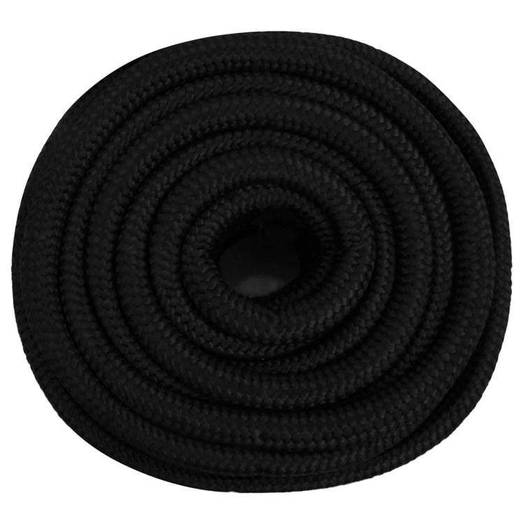 Vidaxl Werkouw 20 mm 100 m Polyesterschwarz