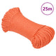 Vidaxl Werkouw 3 mm 25 m Polypropen Oranje