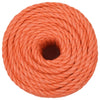 Vidaxl Werkouw 10 mm 50 m Polypropen Oranje