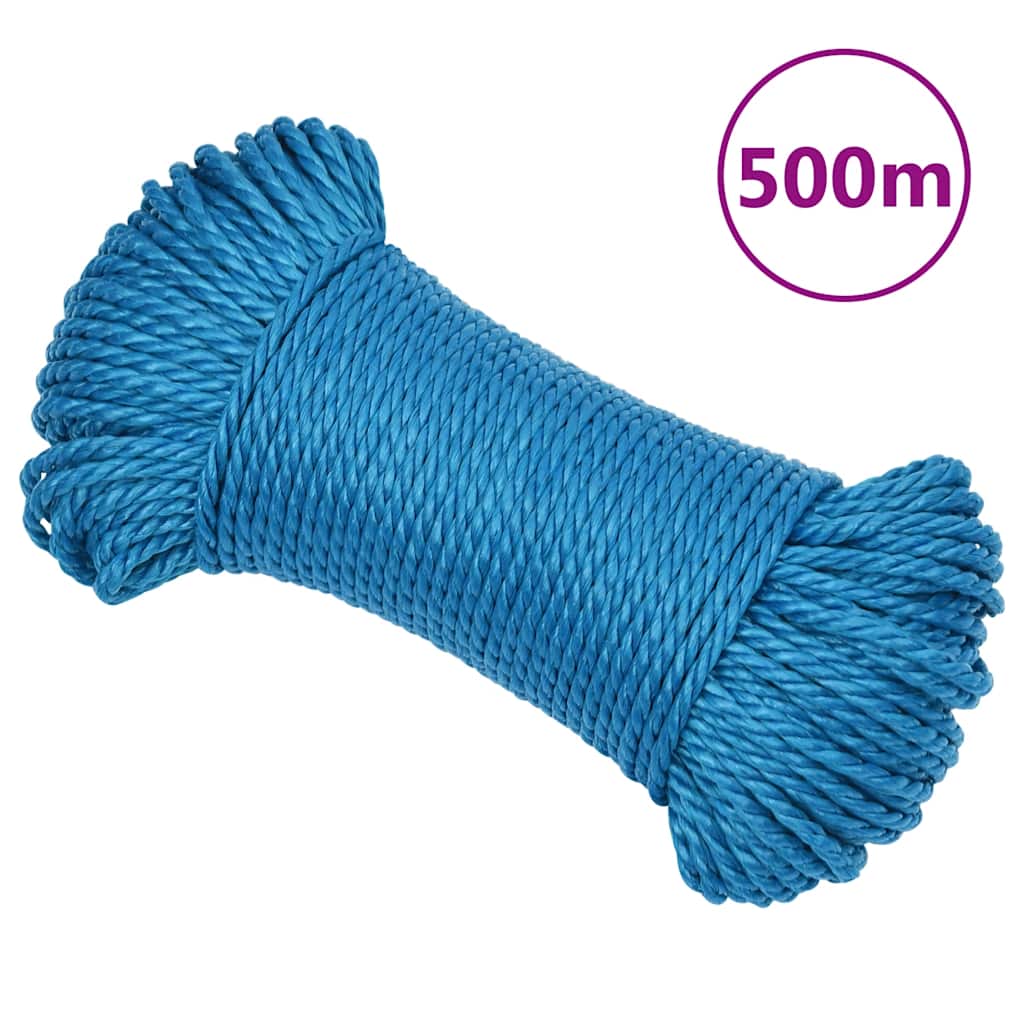 Vidaxl Werkouw 3 mm 500 m Polypropenblau