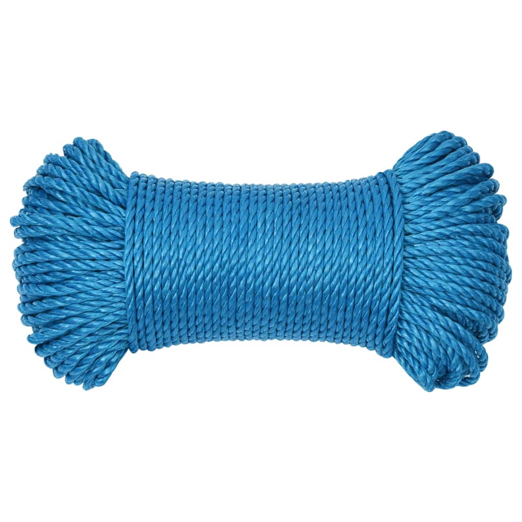 Vidaxl Werkouw 8 mm 250 m Polypropenblau