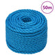 Vidaxl Werkouw 14 mm 50 m Polypropenblau