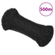 Vidaxl Werkouw 6 mm 500 m Polypropenschwarz