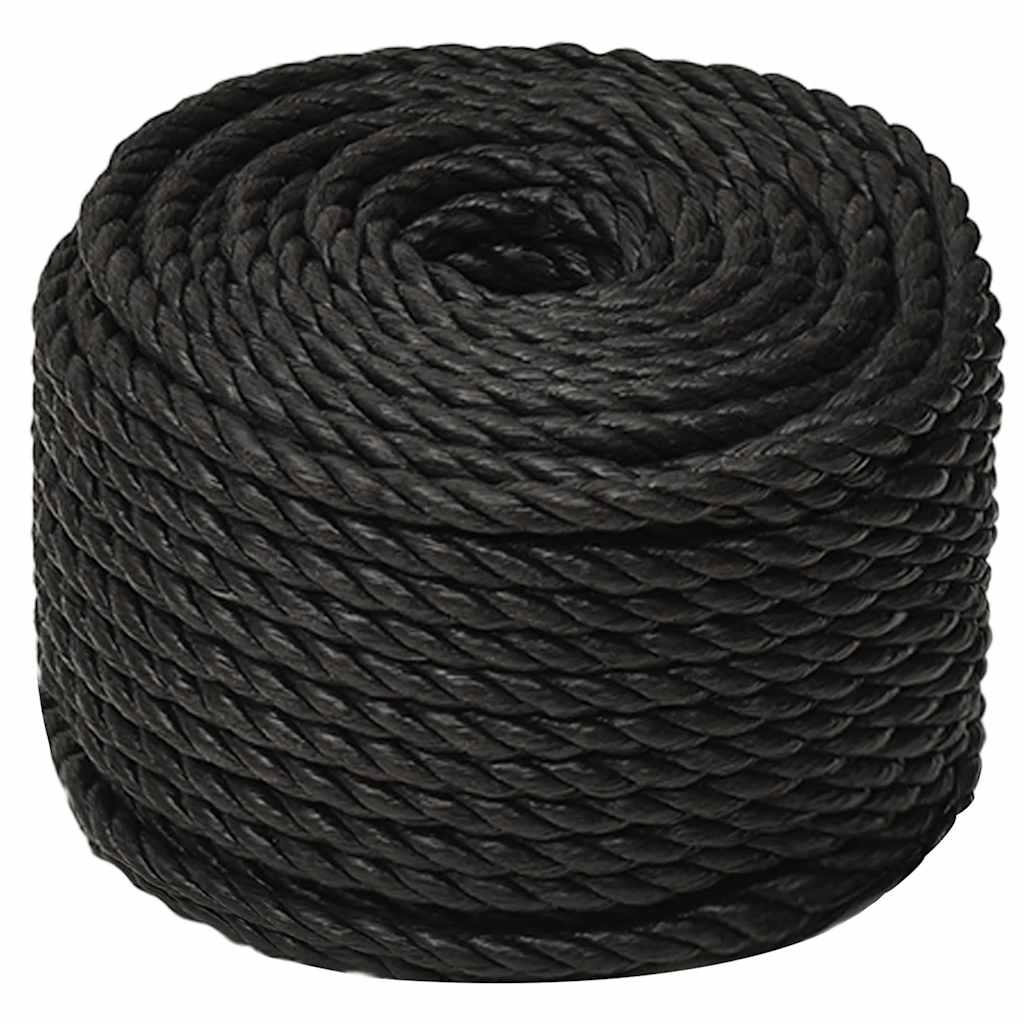 Vidaxl Werkouw 10 mm 50 m Polypropenschwarz