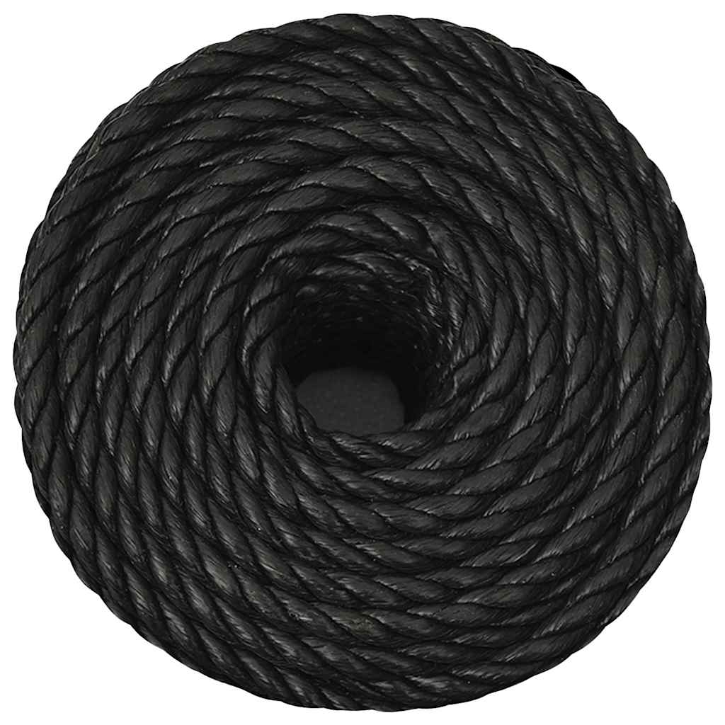 Vidaxl Werkouw 14 mm 25 m Polypropenschwarz