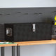 VIDAXL -Speicherbox 70x31x27 cm Aluminium Schwarz