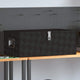 VIDAXL -Speicherbox 90x47x33.5 cm Aluminium Schwarz
