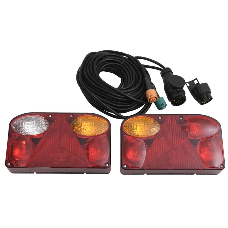 VIDAXL -Unterstützerlampen 2 St klassische Birne 12 V 23x6x13 cm Rot