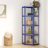 Vidaxl HoeKrek 5-Layer-Stahl und verarbeitetes Holzblau