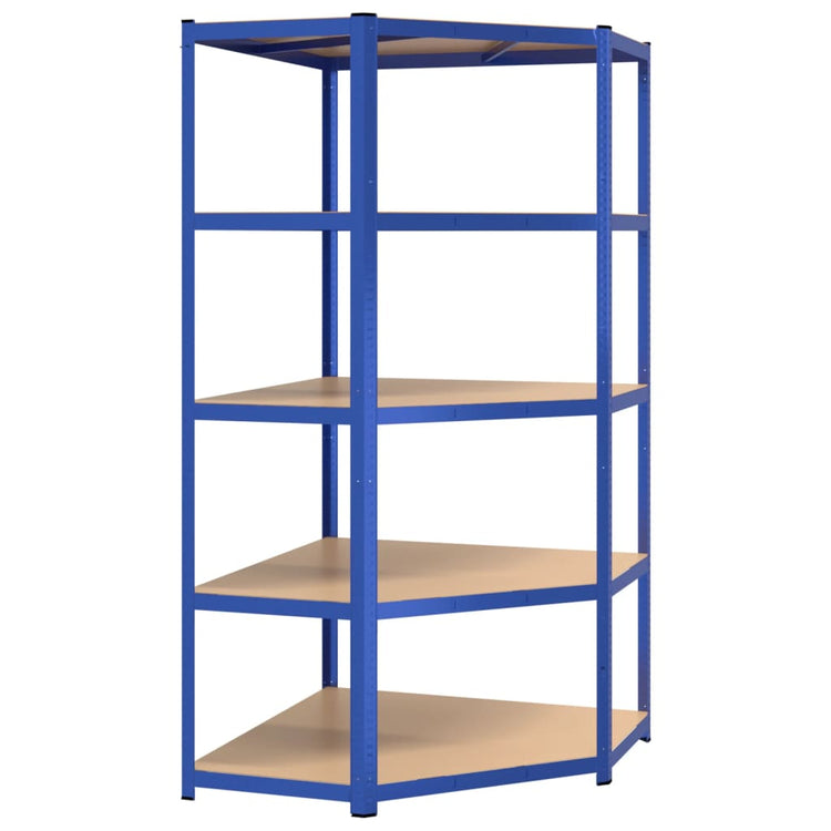 Vidaxl HoeKrek 5-Layer-Stahl und verarbeitetes Holzblau