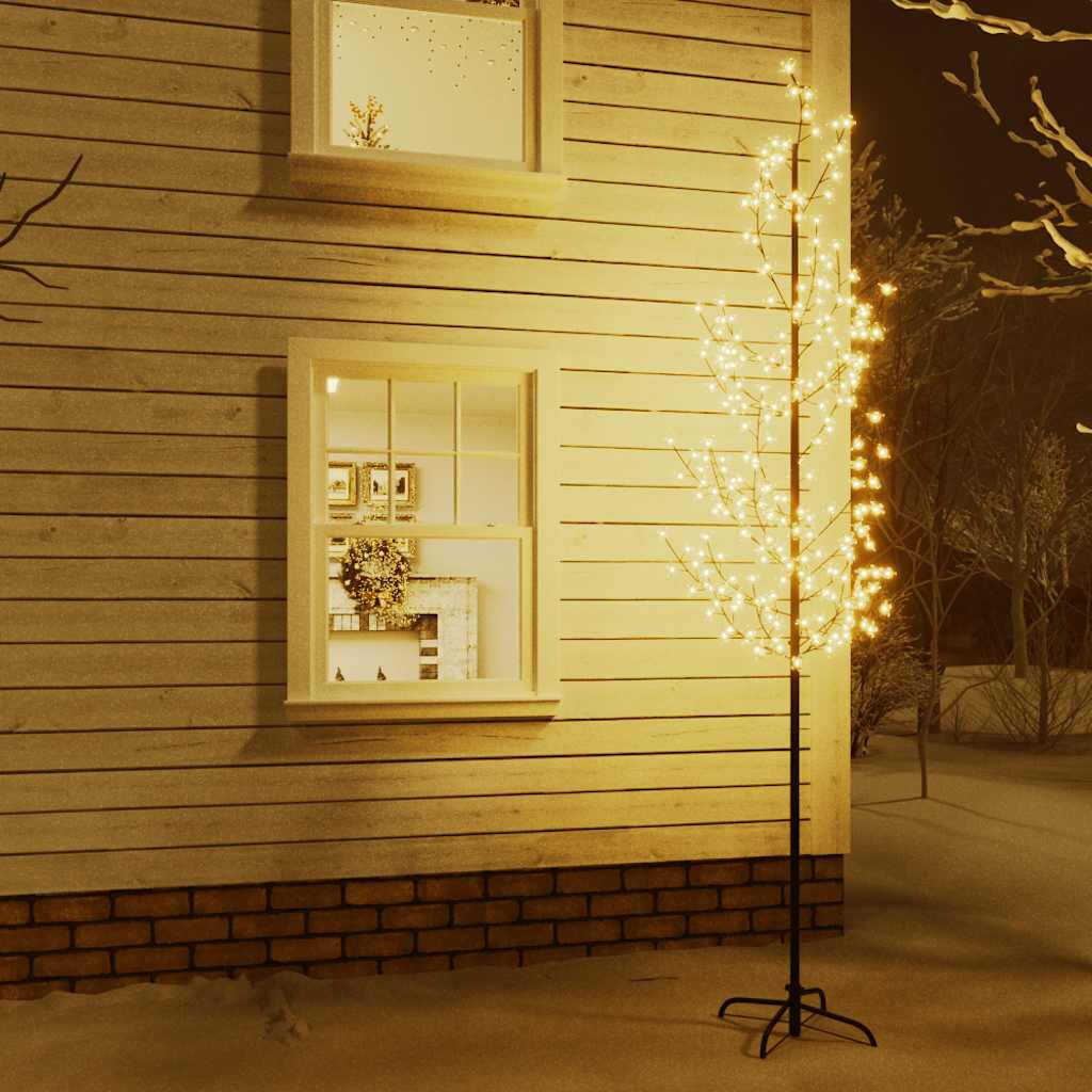 Vidaxl Boom Cherry Blossom 368 LEDs warm weiß 300 cm