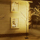 Vidaxl Boom Cherry Blossom 672 LEDs warmes Weiß 400 cm