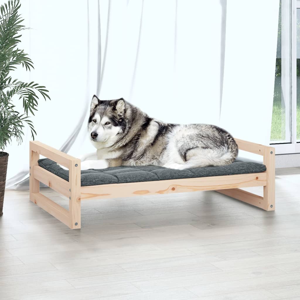 Vidaxl Hundekorb 105,5 x 75,5 x 28 cm Festkiefer