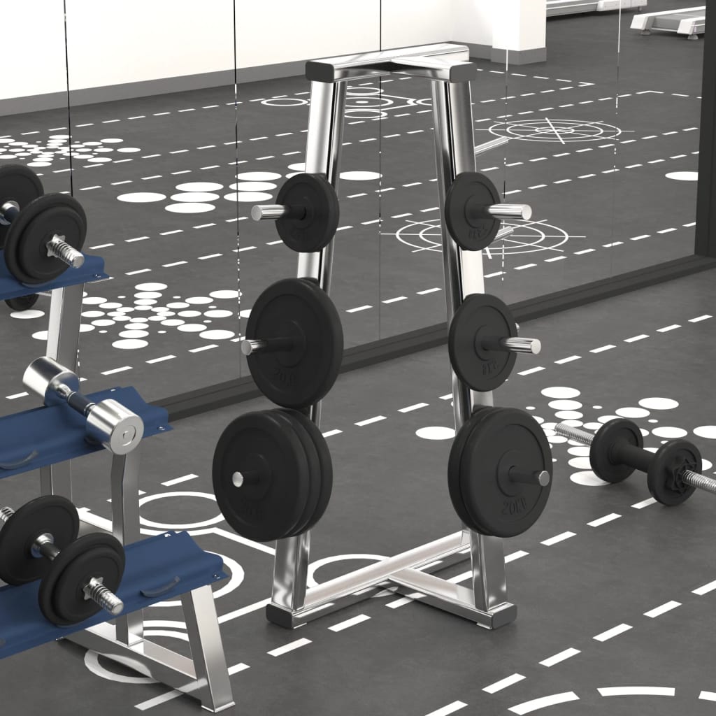VIDAXL -Halfterscheibe 20 kg Gusseisen