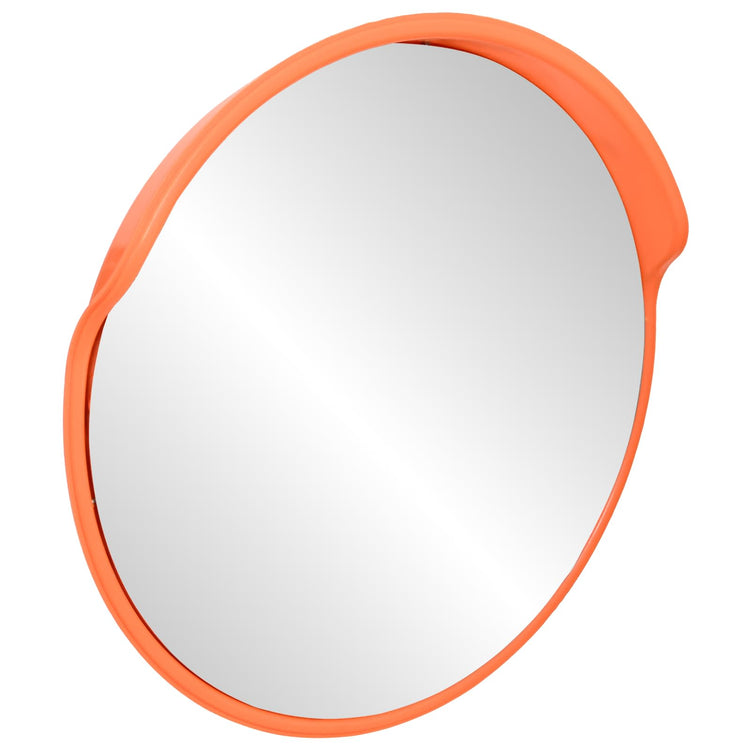 VIDAXL -Verkehrspiegel für externe konvexe Ø30 cm Polycarbonatorange