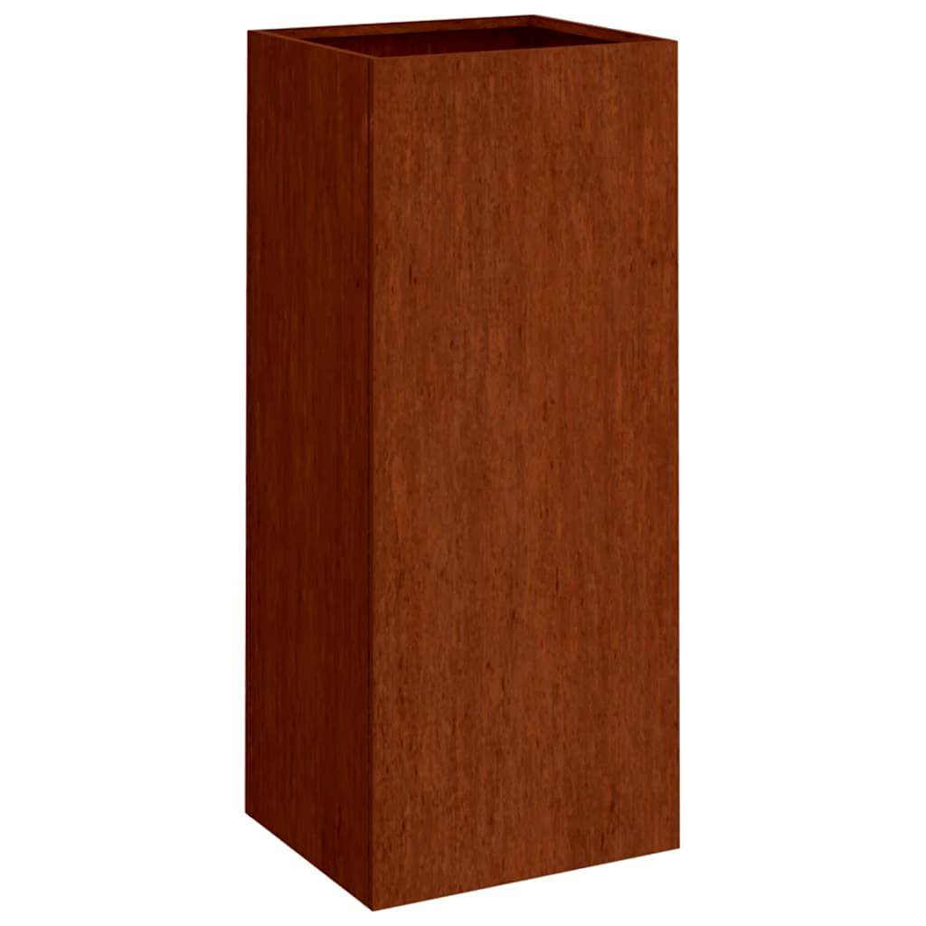 VIDAXL -Pflanzer 32x29x75 cm Cortenstaal