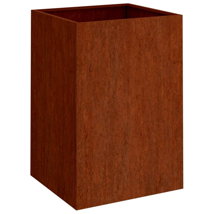 VIDAXL -Planungsbox 42x38x75 cm cortenstaal