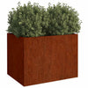 VIDAXL -Planungsbox 62x47x46 cm cortenstaal
