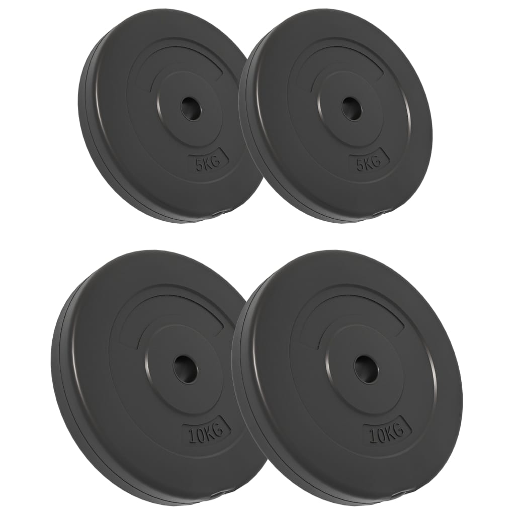 VIDAXL -Halfterscheiben 4 St 30 kg Beton Beton