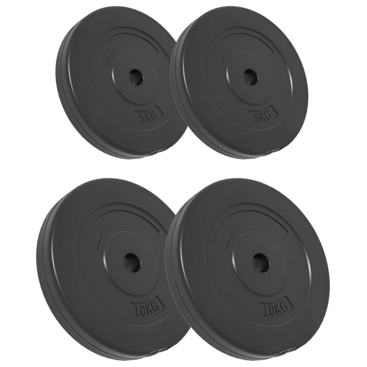 VIDAXL -Halfterscheiben 4 St 30 kg Beton Beton