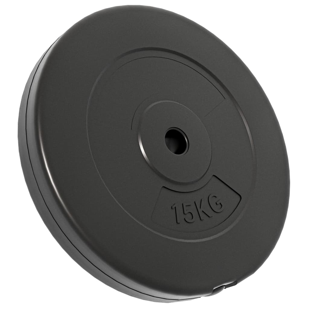 Vidaxl -Halfterscheiben 2 Stücke 30 kg Beton Beton