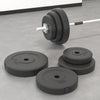 VIDAXL -Halfterscheiben 6 ST 30 kg Zement