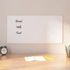 VIDAXL -Magnetplatte für die Wand 80x40 cm gehärtetes Glas weiß