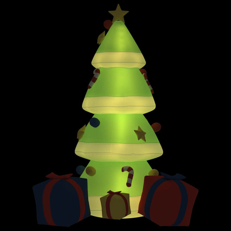 Vidaxl Weihnachtsbaum mit LEDs aufblasbar 240 cm