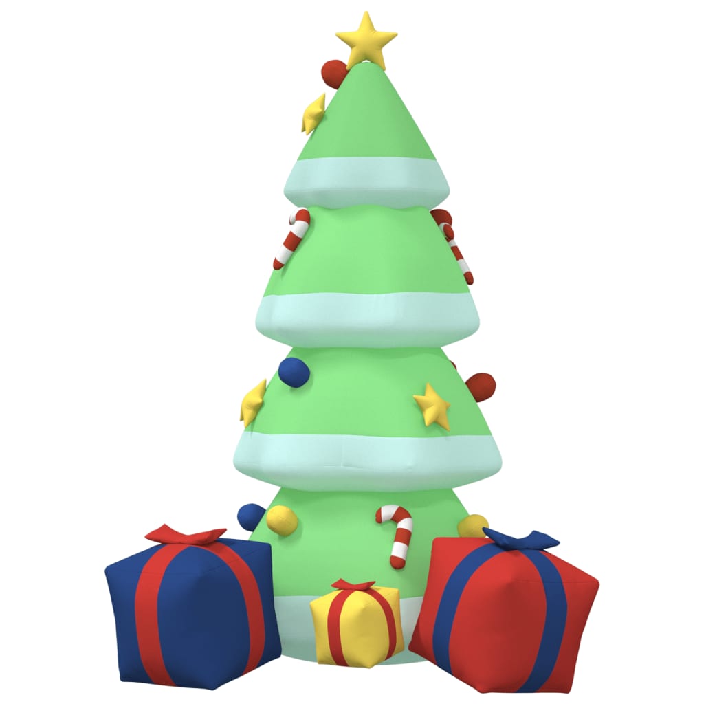 Vidaxl Weihnachtsbaum mit LEDs aufblasbar 240 cm