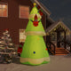Vidaxl Weihnachtsbaum aufblasbar mit LEDs 500 cm