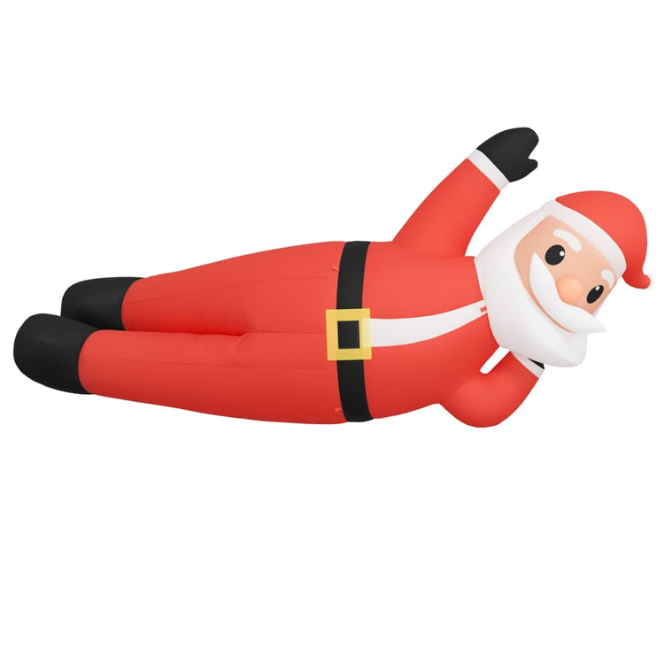 Vidaxl Santa inblasable LED 160 cm