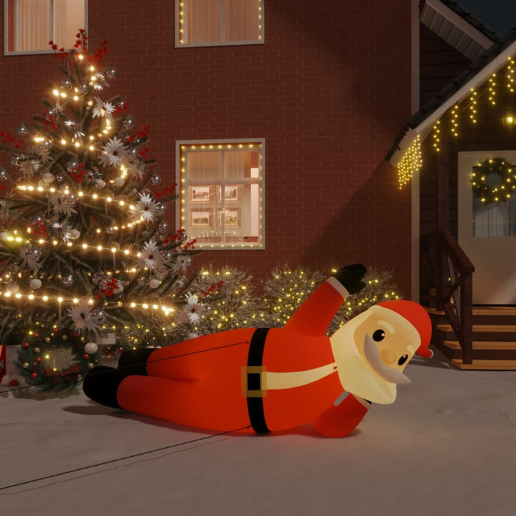 Vidaxl Santa inblasable LED 160 cm